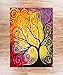 Fairytale Multi Yellow Orange Red Nature Modern Abstract Painting Brush Stroke Area Rug 5 x 7 ( 5'3