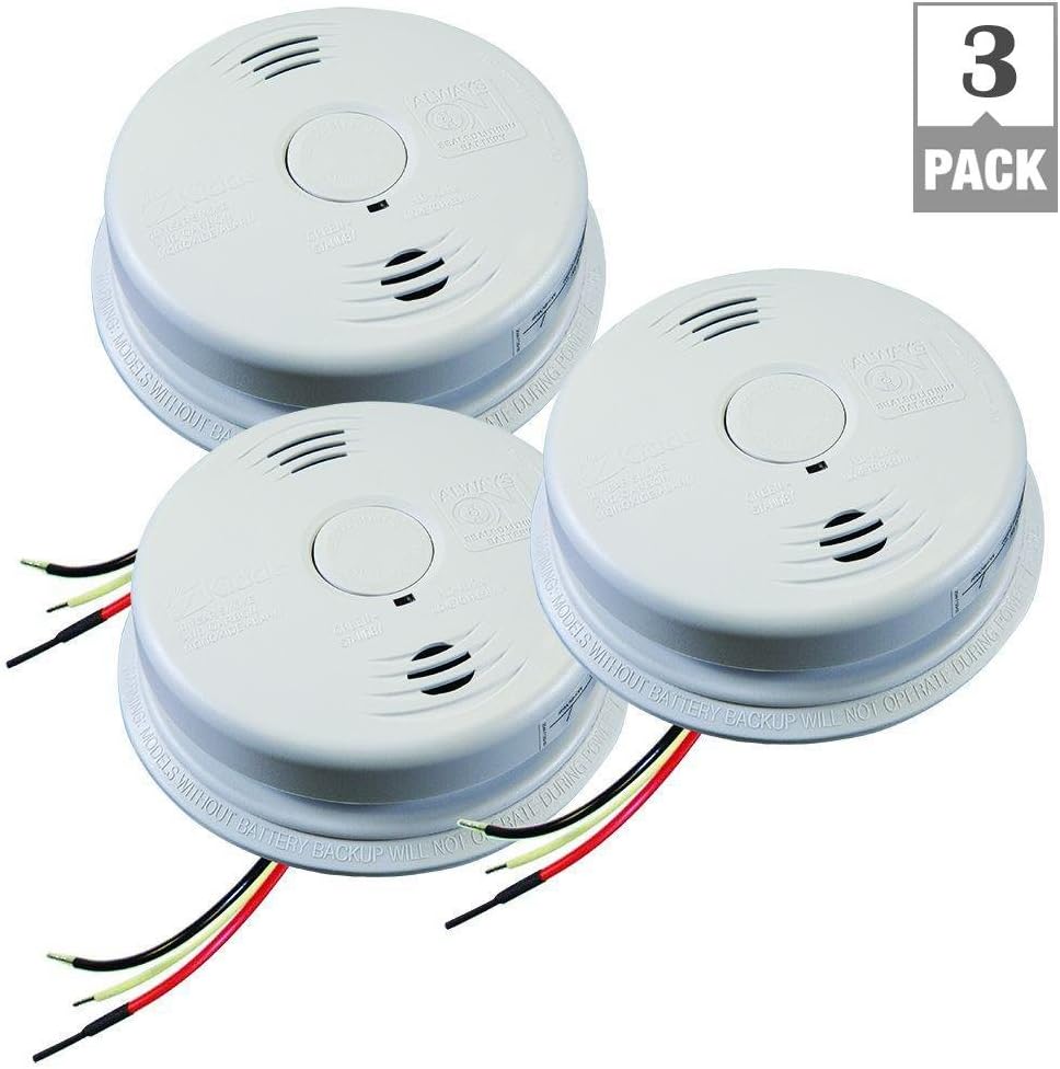 Home & Garden KIDDE WORRY FREE i12010sco HARDWIRED 10YR BATTERY BACKUP