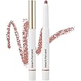 Heart Percent Dote On Mood Lip Pencil, Long-Lasting Creamy Lip Crayon Smooth Color Liner Retractable Lipstick Pencil 0.8g, #13. Bare Lips