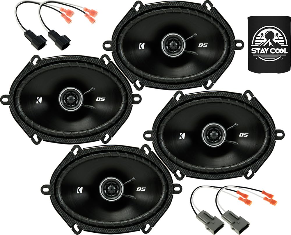 Subwoofer Kicker Door Speakers 6x8 Kicker KS Series 6x8