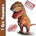 T-Rex Originals Costume Fan for Dinosaur Costume/Mascot Head/Other Inflatable Suits - Orange