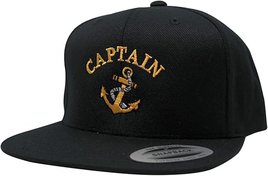 embroidered flat bill hats