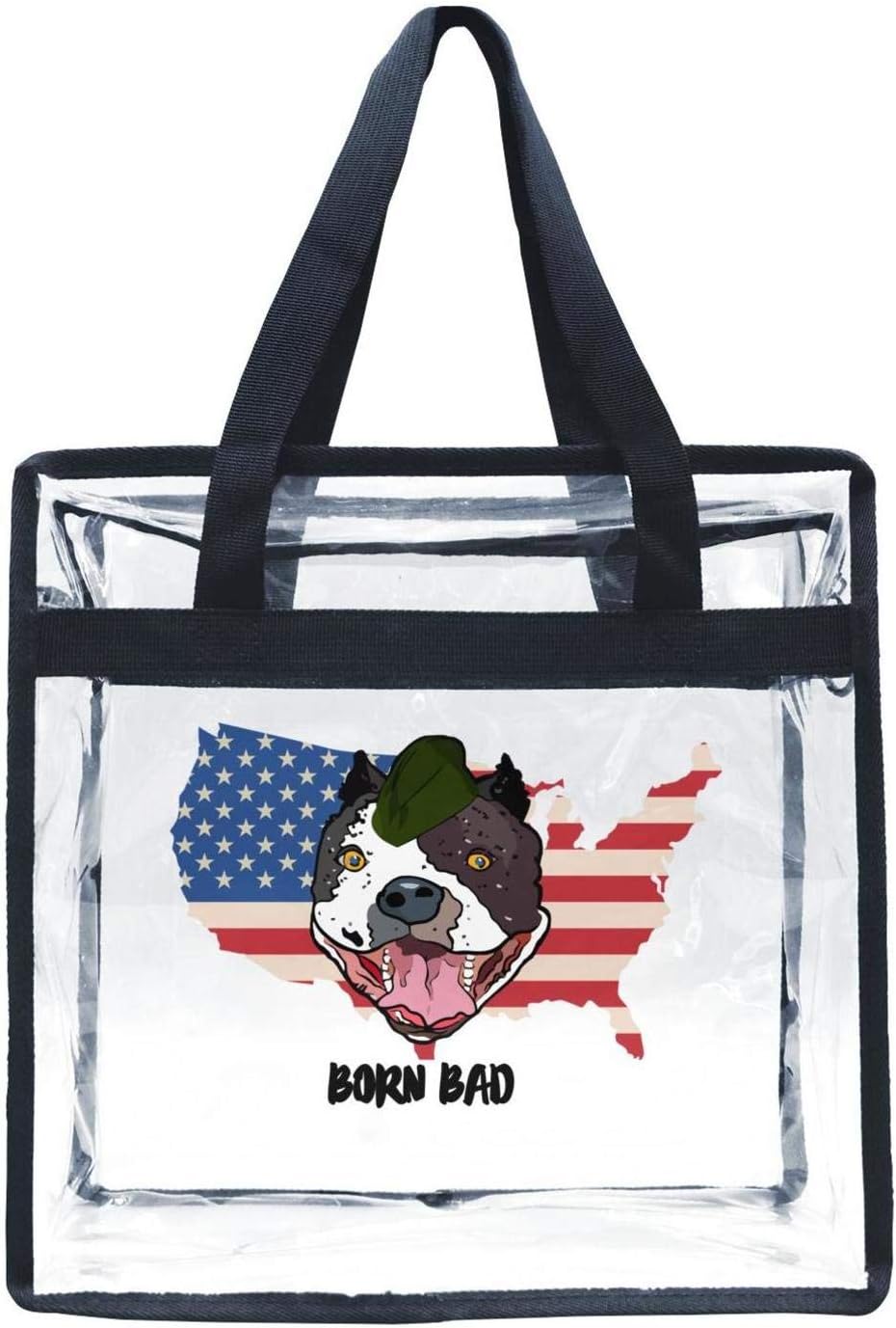 french transparent bag