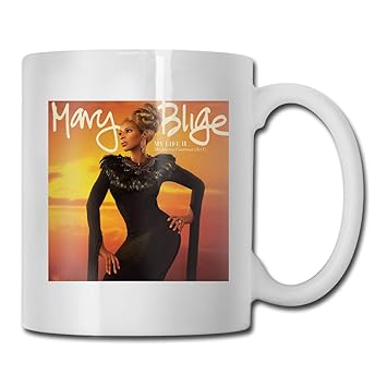 Amazon Com Fanktasf Mary J Blige Office Mug Funny Coffee Cup