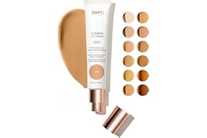 TOTY. Toty by Sofia Vergara - lumina CC Cream SPF 50+, 100% Mineral Color Correcting Cream - Medium Coverage Foundation & Broad Spectrum Sunscreen for Face - Non Comedogenic - 4N SOFT TAN