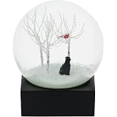 Black Lab in Woods Snow Globe by CoolSnowGlobes
