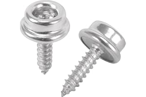 CTTZCKJ Stainless Steel Boat Canvas Snaps,30 Pack 5/8" Replacement Snaps for Boat Cover