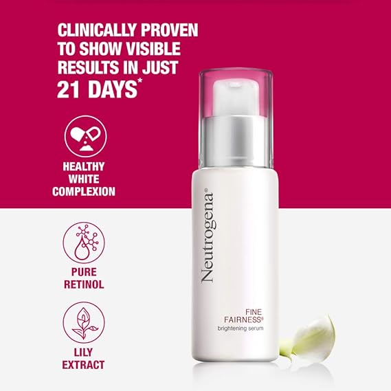 neutrogena fine fairness lotion