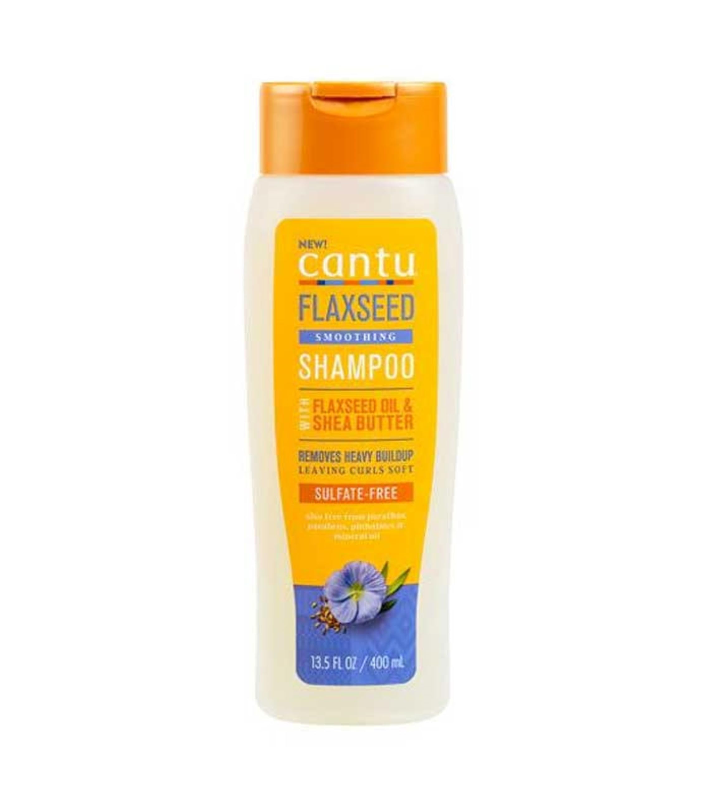 CANTU Flaxeed Smoothing Shampoo with Flaxeed Oil And shea Butter 13.5 oz 399.2 ml (Pack of 1)