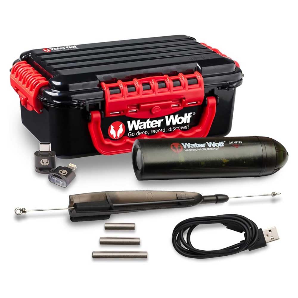 Water Wolf 2K underwater fishing camera...