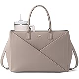 LOVEVOOK Laptop Tote Bag for Women with Large Cup