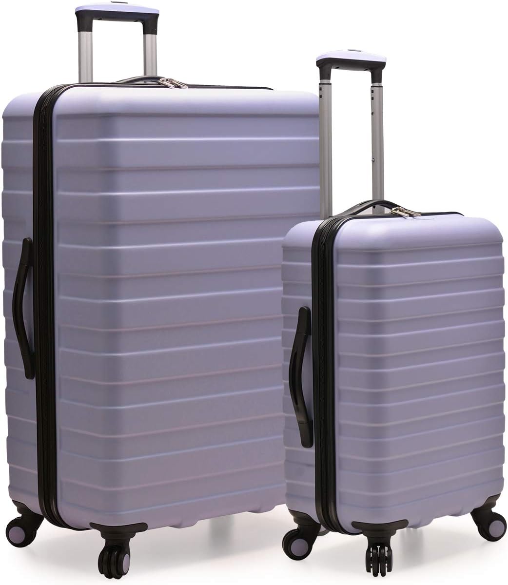 colorful hardside luggage
