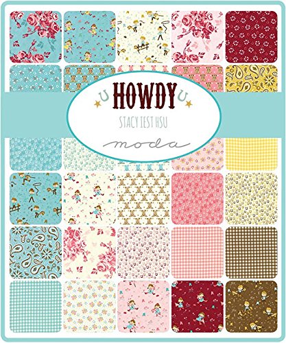 Stacy Iest Hsu Howdy 31 Fat Quarters 2 Panels Moda Fabrics 20550AB - Thumbnail 3