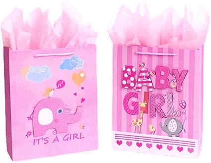 baby girl gift bag