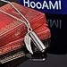 HooAMI Cremation Jewelry for Ashes Necklace for Men,Urn Necklaces for Ashes for Women Stainless Steel Urn Necklace Memorial Keepsake Pendant