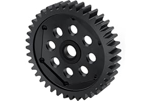 BRKRC M0.8 39T 45T Steel RC Motor Gears Spur Gear for Tra-xxas TRX4 TRX-4 TRX6 RC Crawler Car Spare Parts (39T)