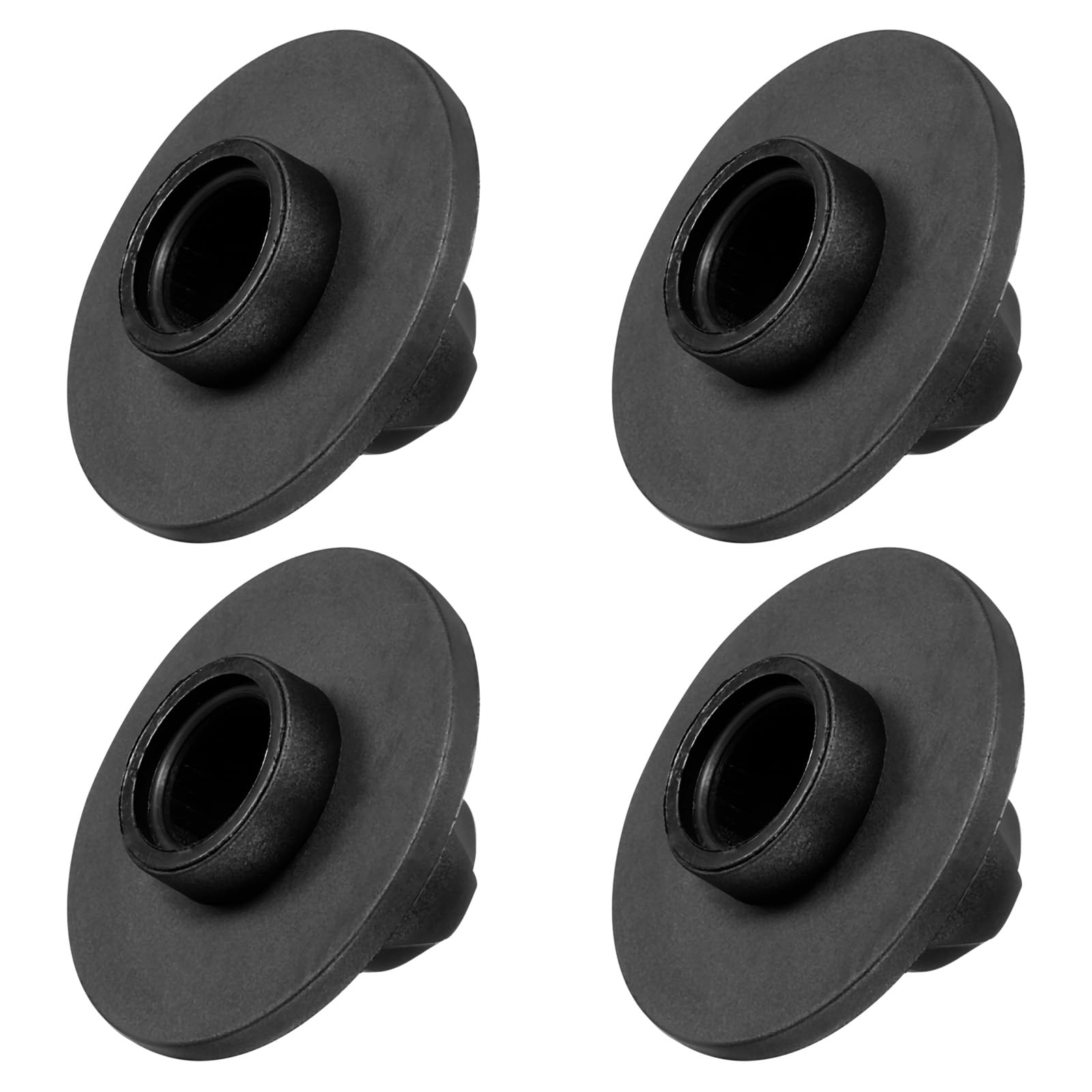 M METERXITY 4 Pack Camping Chair Foot - Non-slip Stool Feet Replacement, Apply to Camping/Fishing/Picnic (14mm Tubing Dia)