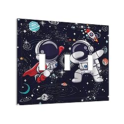 Tewujay Decorative Light Switch Covers 3 Toggle