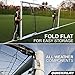 QuickPlay Match-Fold Soccer Goal (12x6') with 2YR Warranty