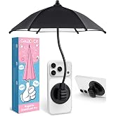 Phone Umbrella for Sun Shade Magnetic: Universal Thumbs Up Cell Phone SunShade Shield for iPhone UV Protection Anti-Glare for Pool Travel Beach Essentials Gifts for Fathers Day Men Teens Boys Women