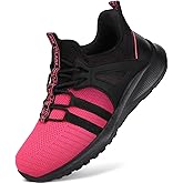 YOLARK Boys Girls Sneakers for Kids Non-Slip Tennis Shoes Fashion Lightweight Breathable Running Sport Athletic