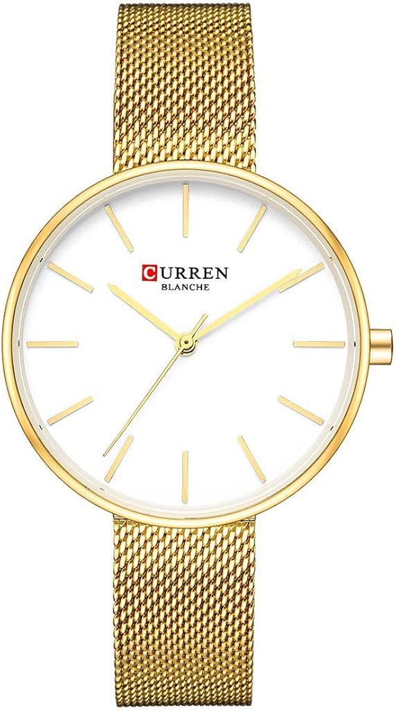 ???? Orcbee ???? _Women's Fashion Unobtrusive Business Simple Personality Net Belt Alloy Watch