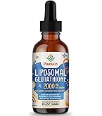amazon nano glutathione Pruality Health Liposomal Liquid with Vitamin C | Nano Liposomal Maximum Absorption Technology For Immune Health & Detox Support | Vegan & Sugar-free Pineapple Flavor every serving delivers consistent quality and efficacy. Nano Gluta 900000 High Glutathione