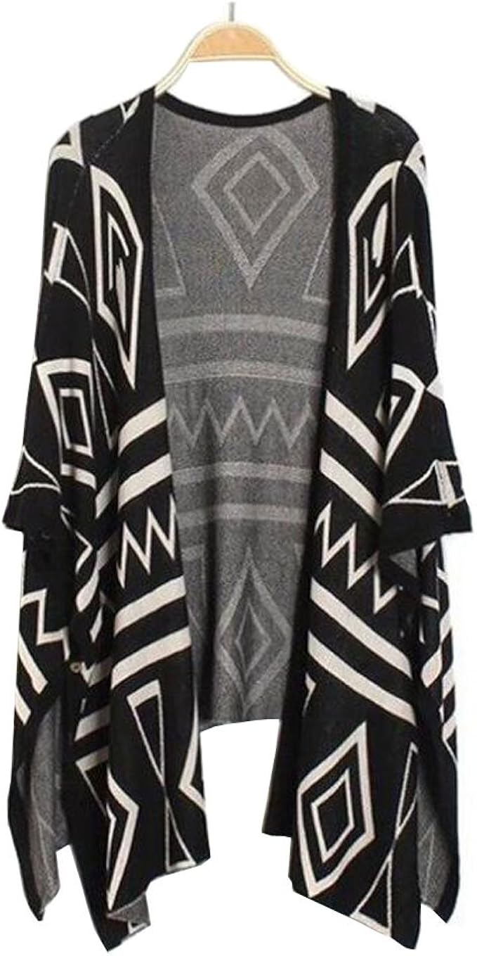 plus size aztec cardigan