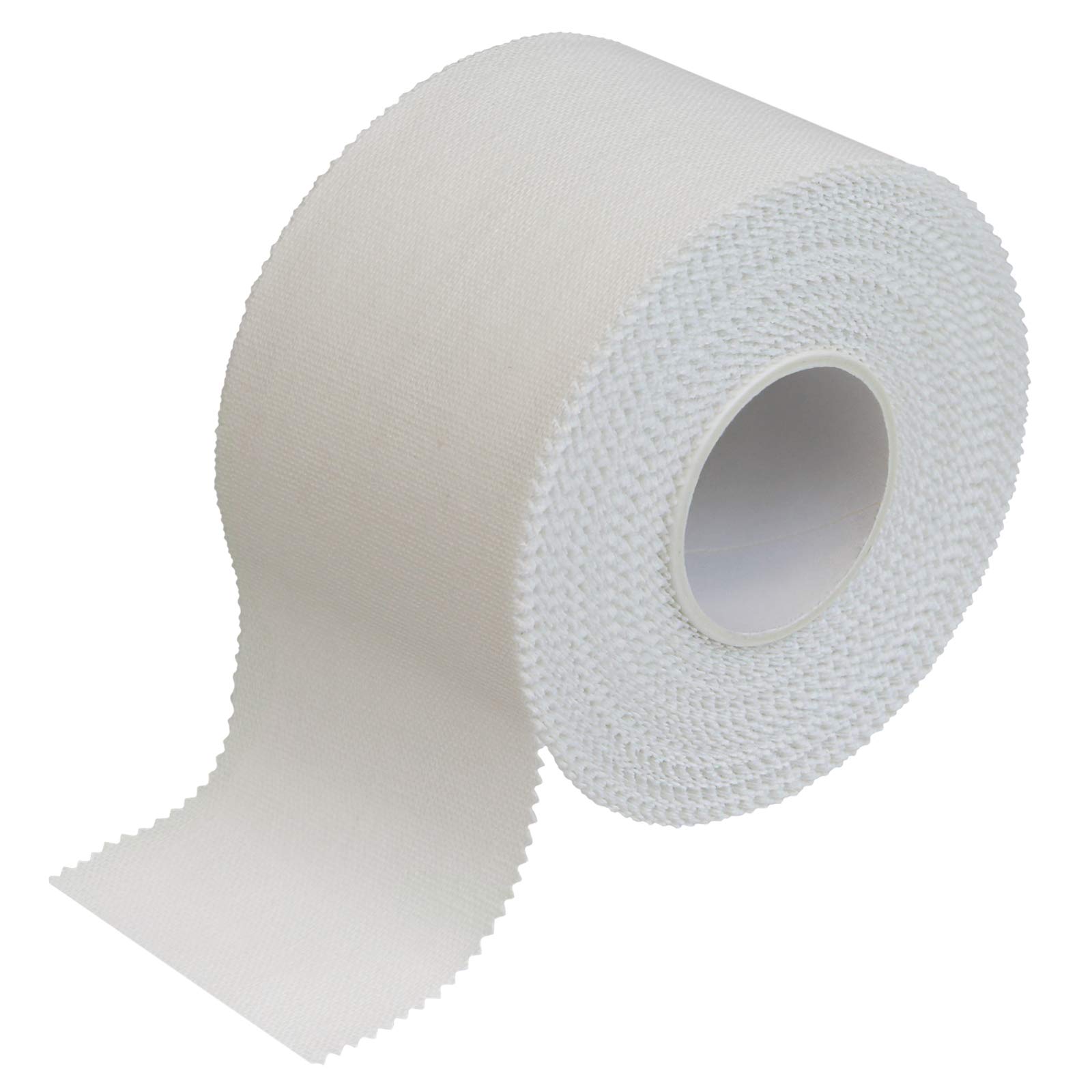 BB Sport 1/6 / 24 Rolls Sports Tape 10 m x 3.8 cm White Zinc Oxide Finger Tape Tearable Skinfriendly Handball Football Volleyball Rugby, Quantity:6 rolls