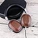 SIVGA SV006 Over Ear Headphones with Premium Wood and Hi-Fi Stereo, Closed Back and Studio Wired Headset with Passive Noise Cancelling, Built-in Mic, Soft Earmuffs and Carrying Case, Walnut