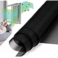 HOMWMPA High Density Window Screen Roll, Pollen Filtering Window Screen Replacement, 135 Holes Per Inch, Pollen Guard Screen for Air Filtration, 39 x 99 inch