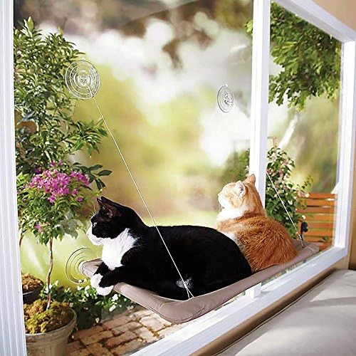 Cat Furniture Sunny Seat Window Cat Bed, 12" x 22", cat bed accommodates any size cat up to 50 lbs