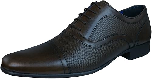 red tape slip on formal shoes