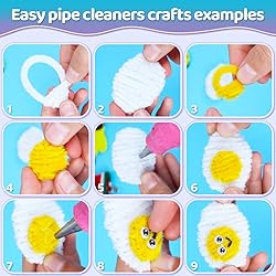 Praisebank Orange Pipe Cleaners - 500pcs for Crafts