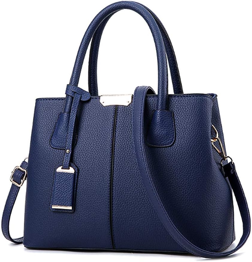 RUITIAN Womens Soft Leather Handbags Large Capacity Retro Vintage Top-Handle Casual Tote Shoulder Bags