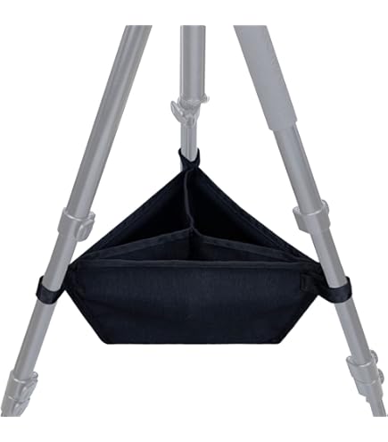 thumbnail interactive-video image 1 of Septpenta Tripod Weight Bag, Mesh Light Stand Sand Bag, Portable Sandbag, Adjustable 1 of 12