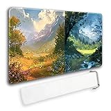 Durable MTG Playmat TCG Playmat with Zone and