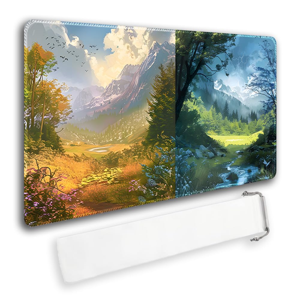Durable MTG Playmat TCG Playmat with Zone and