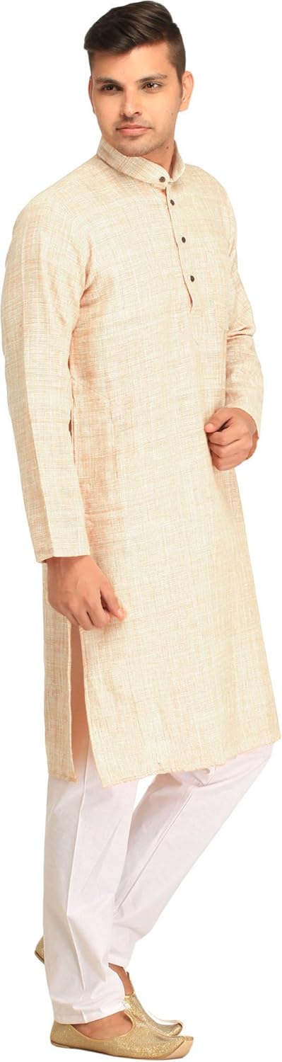 exotic india pure handspun khadi kurta pyjama