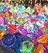 SunRise 240 + Pieces Multi-Colored Diamond Shape Acrylic Collectible Accessories for Event Party Decoration,Wedding, Arts & Crafts