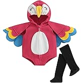 Madjtlqy Baby Halloween Costumes Outfit Toddler Girl Boy Clothes Hooded Romper Jumpsuit With Long Socks