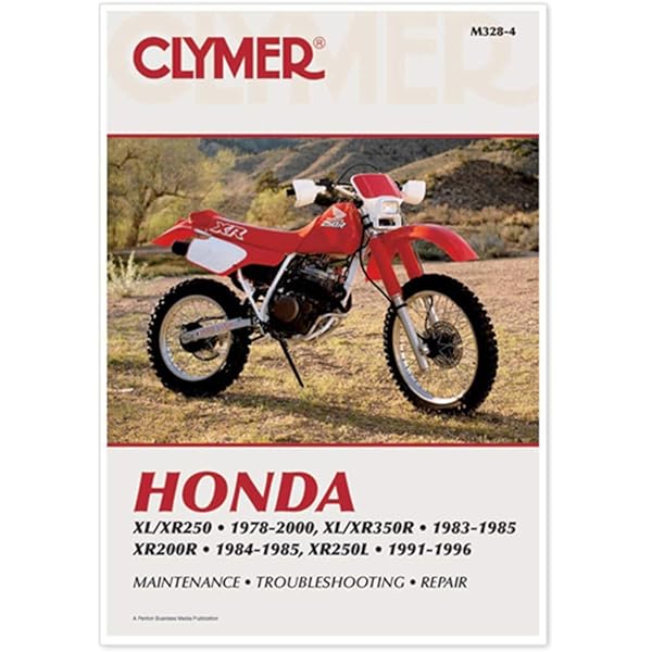 Amazon.com: Honda XL/XR250 1978-2000, XL/XR350R 1983-1985, XR200R