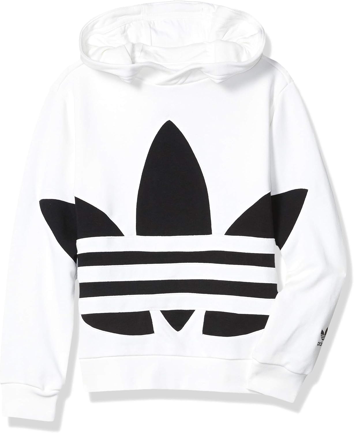 adidas Originals Kids' Big Trefoil Hoodie Sweatshirt: Clothing