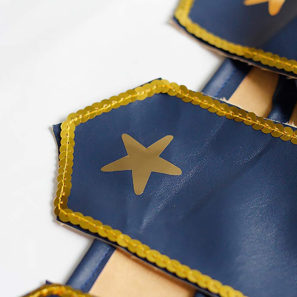 GREATCHILDREN Women\'s Wonder Cosplay Lady Fancy Dress Costume with Headdress and Hand Guard (M/UK 8)