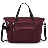 Kipling Women’s Isaac Weekender Tote Bag, Versatile Lightweight Overnight Tote, Nylon Travel Bag
