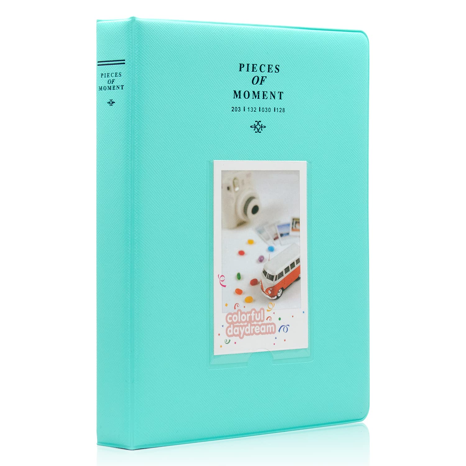 Ablus 128 Pocket Photo Album - Fits Instax Mini 11, 9, 8, 90, 25, Polaroid Snap PIC-300, Kodak Mini 3-Inch Film
