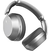 Wentronic Y04 Bluetooth Headphones Active Noise Cancelling Wireless Over Ear Headphones Foldable High Sound Quality Headphones with Soft Ear Cushion for Travel - Grey