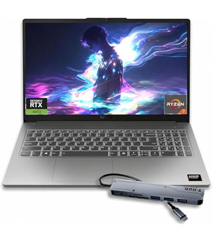Amazon.com: Lenovo LOQ 15 15AHP9 RTX 4060 AI Gaming Laptop, 15.6