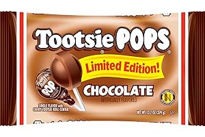 Tootsie Pops Tootsie Roll Pops Chocolate Flavor Limited Edition Single Flavor Lollipops - 13.2 Ounce Bag