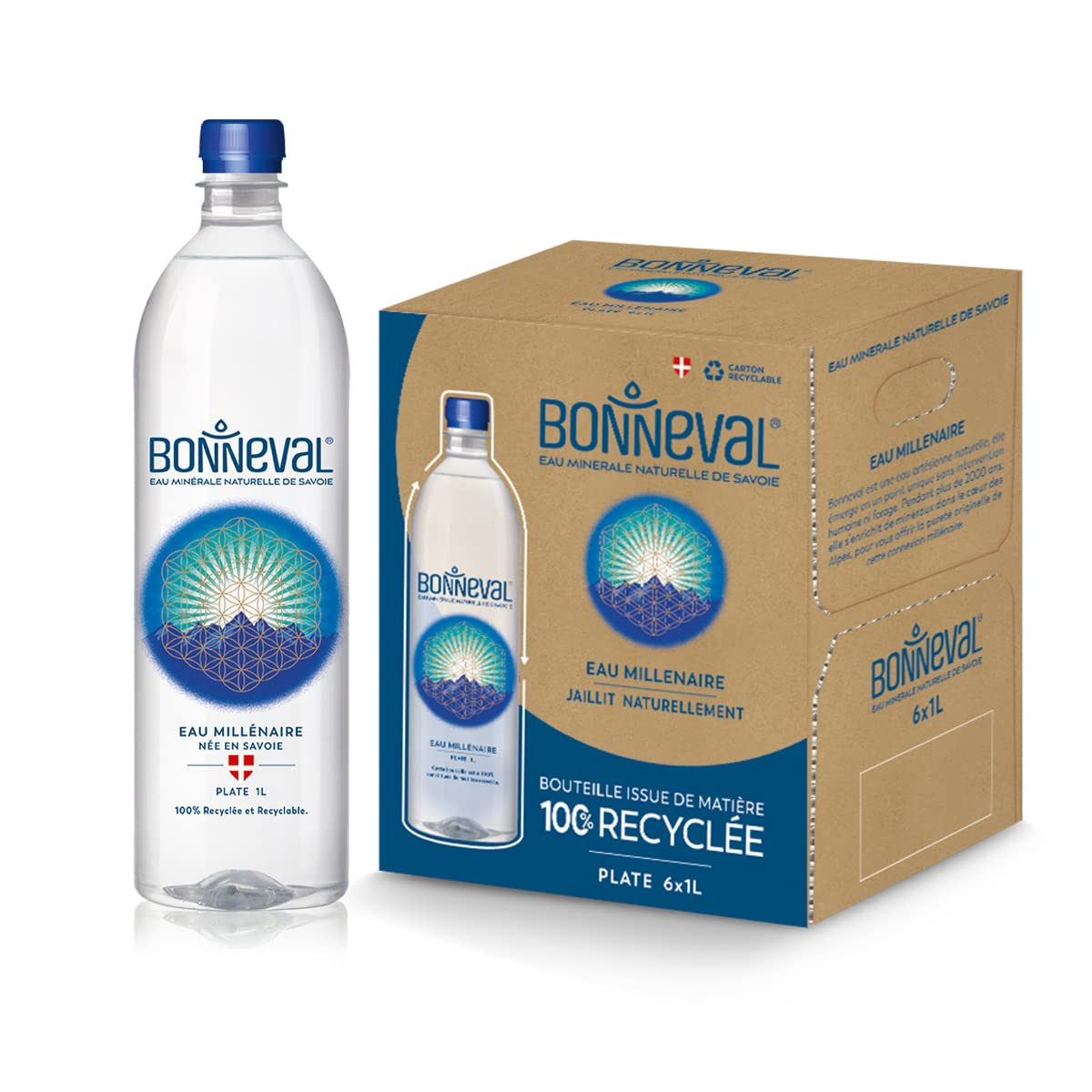 Mua BONNEVAL - Natural Spring Water - 100% Pure Mineral Water from the ...